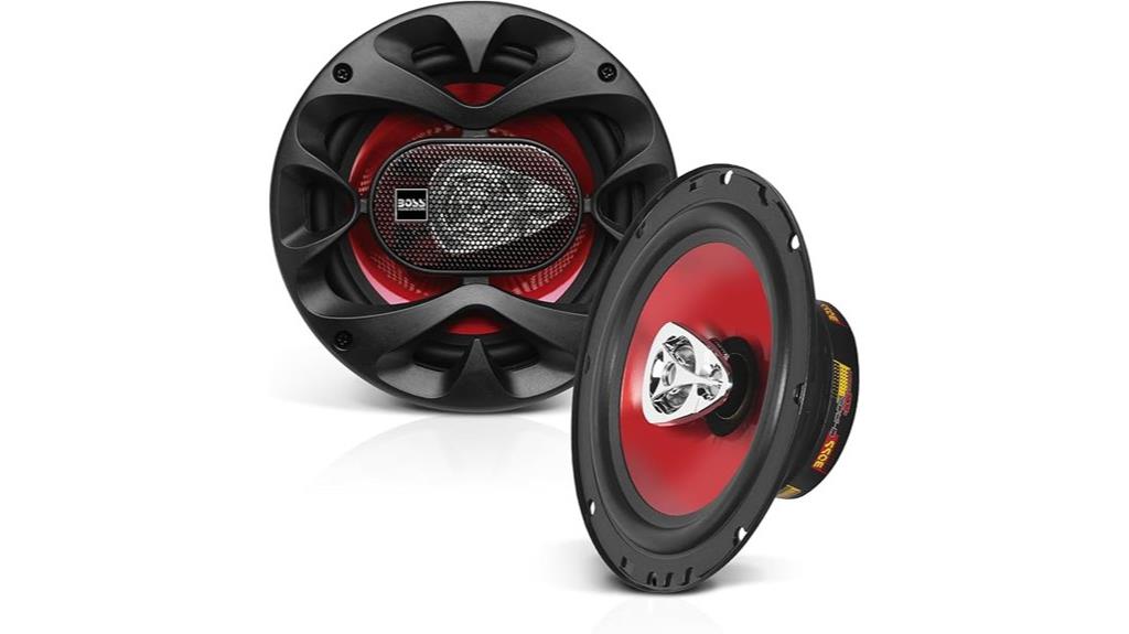 boss 6 5 inch speakers pair