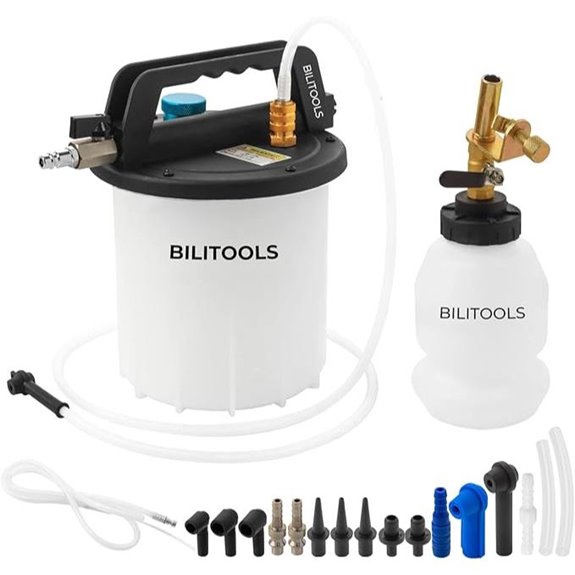 BILITOOLS 3L Brake Bleeder Pump Kit with Adapters
