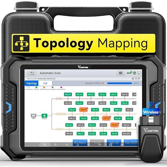 VDIAGTOOL VD80 BT Car Diagnostic Scanner (8