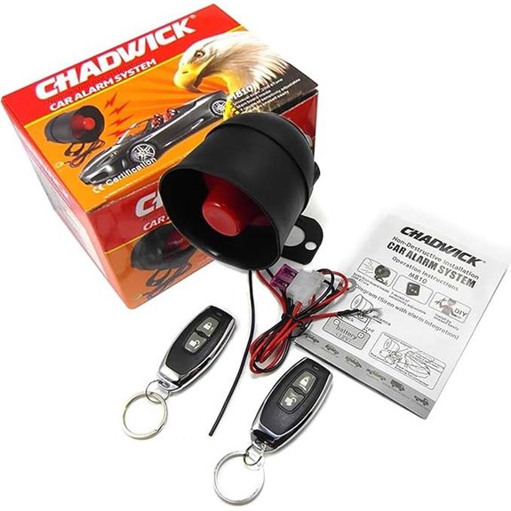 CHADWICK Car Horn Siren Alarm with Remote Controls