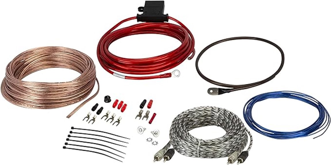 car amplifier wiring kit