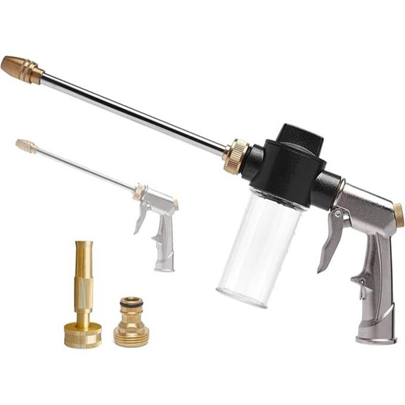 Garden Hose Foam Gun Sprayer for Car Plants Cleaning