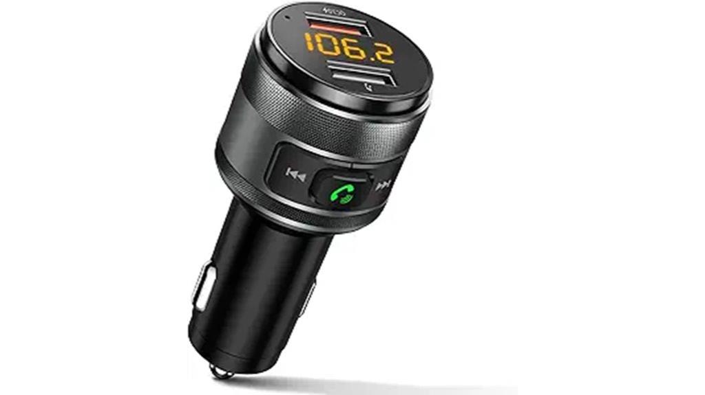 car bluetooth fm transmitter