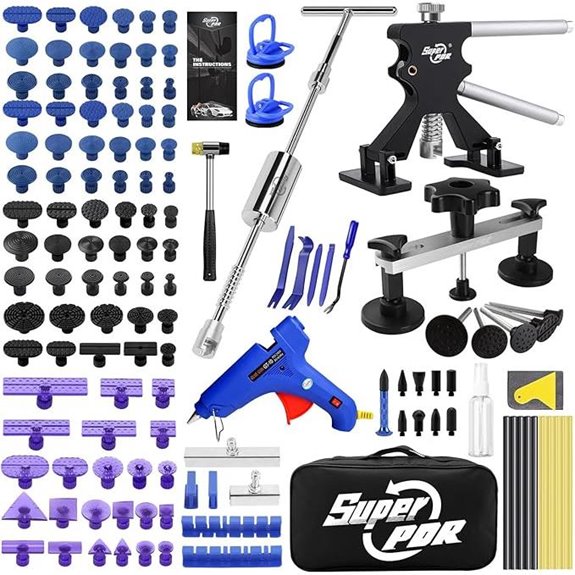 Super PDR Car Dent Repair Kit with Puller Tools