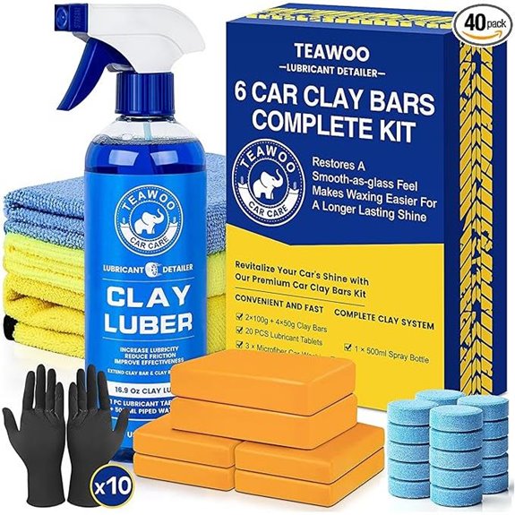 Car Detailing Clay Bars Kit with Accessories