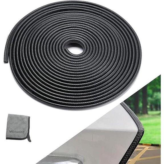 Winunite 16.4ft Car Door Edge Guards No Glue