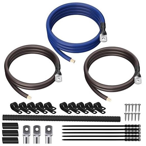 Big 3 Upgrade Electrical Wiring Kit for Cars