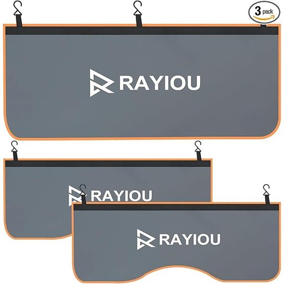 3-Piece Microfiber Fender Cover Set for Cars