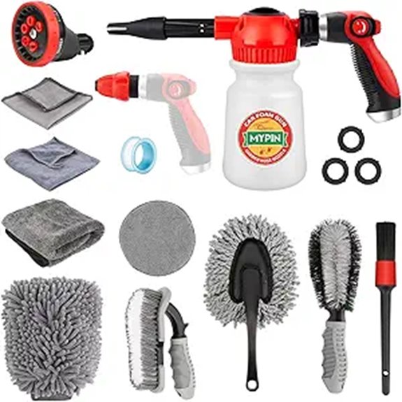 MYPIN Car Foam Gun Set with Nozzles and Connectors