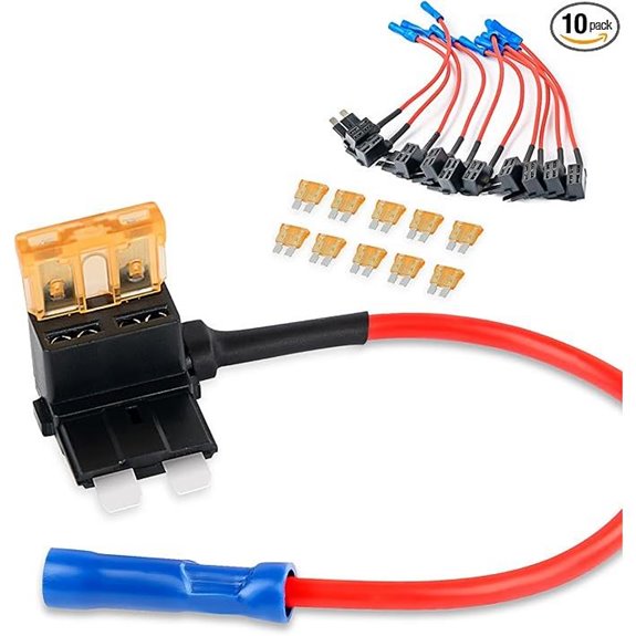Nilight 12V Car Fuse TAP Adapter Set (10 Pack)