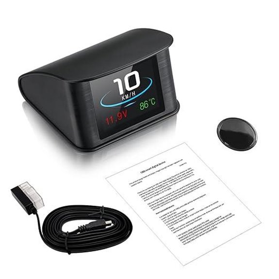 Universal Car HUD Display with OBD2 Functions