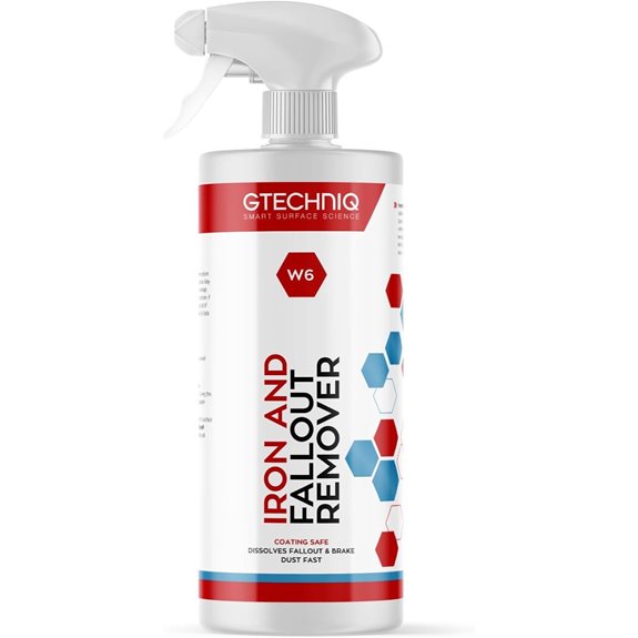 Gtechniq W6 Iron & Paint Cleaner for Cars