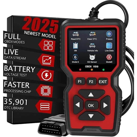 OBD2 Car Diagnostic Scanner with Code Reset