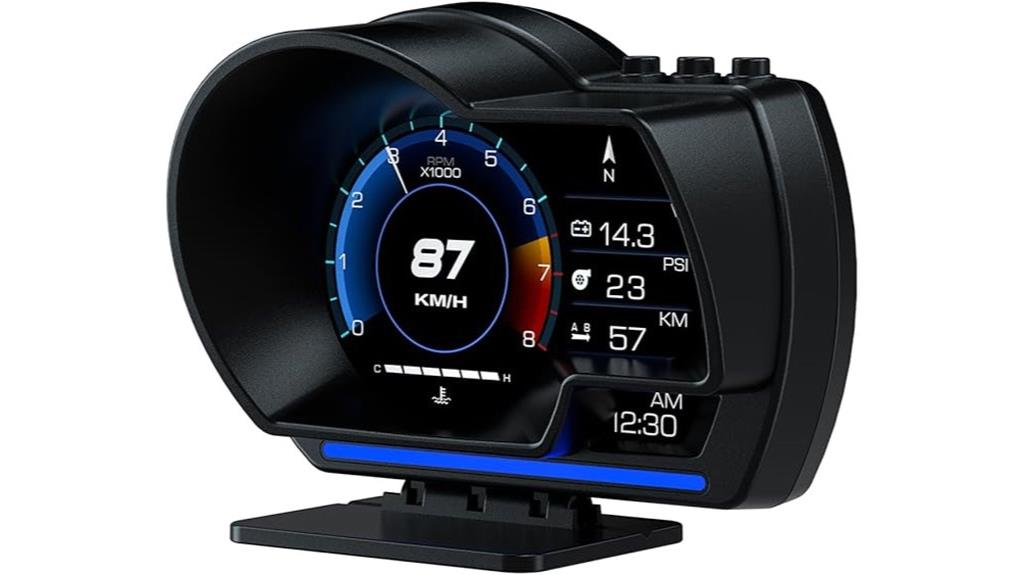 car obd2 gauge hud
