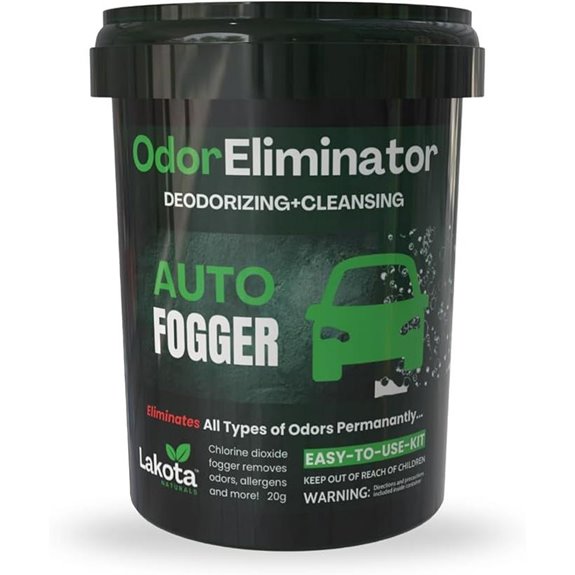 Chlorine Dioxide Fogger Odor Eliminator for Cars