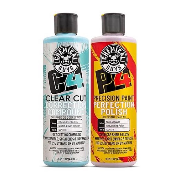 Chemical Guys C4 & P4 Polishing Compound Duo