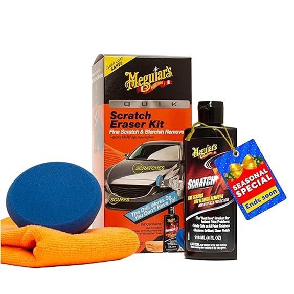 Meguiar’s Quik Scratch Eraser Kit for Cars