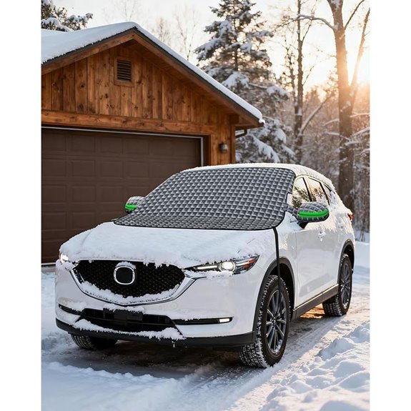 Windshield Snow Cover for Car SUV with Storage Bag
