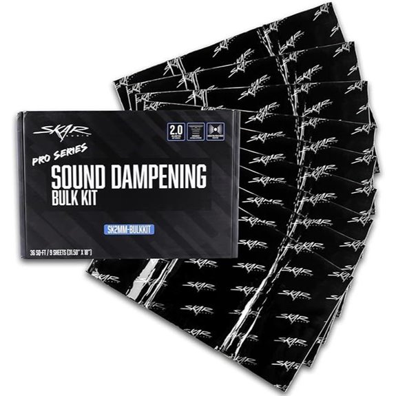 Skar Audio 36 Sq Ft Car Sound Deadening Kit