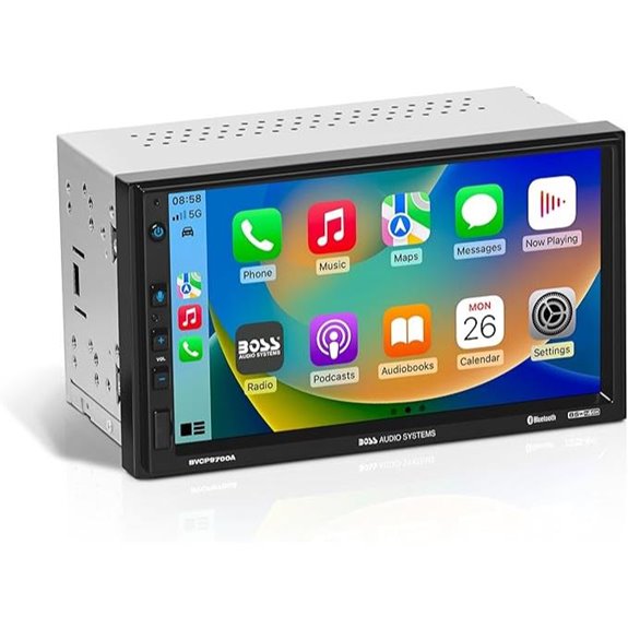 BOSS Car Stereo with Touchscreen and Bluetooth