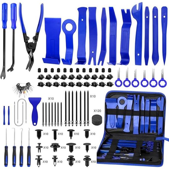 JNLK 352pcs Car Trim & Fastener Removal Tool Set