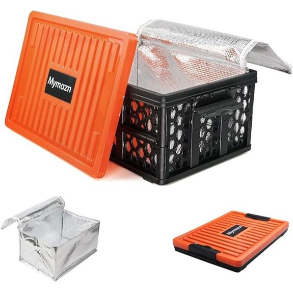 Mymazn Trunk Organizer with Cooler for Car