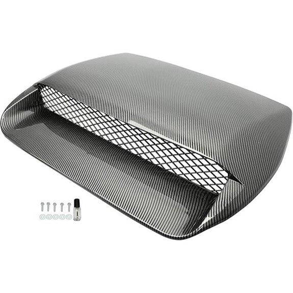 Kojem Carbon Fiber Style Hood Vent for Subaru WRX