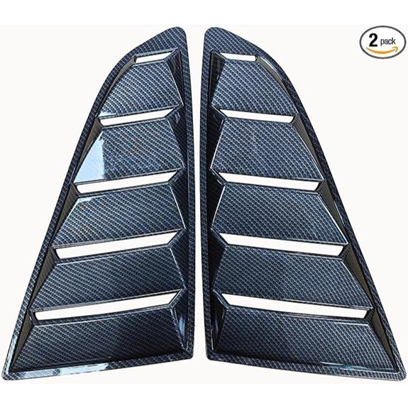 Ford Mustang Air Intake Panel with Carbon Fiber Pattern