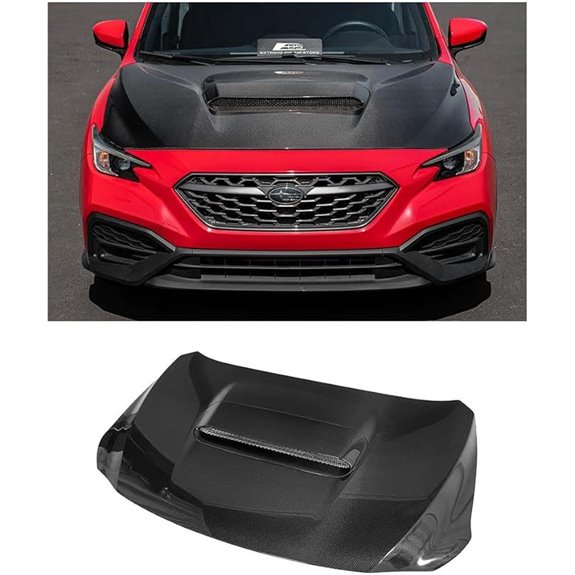 Subaru WRX 2022+ Carbon Fiber Front Vented Scoop