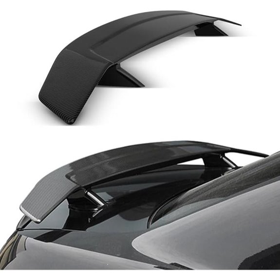 SCITOO GT Style Universal Carbon Look Rear Spoiler