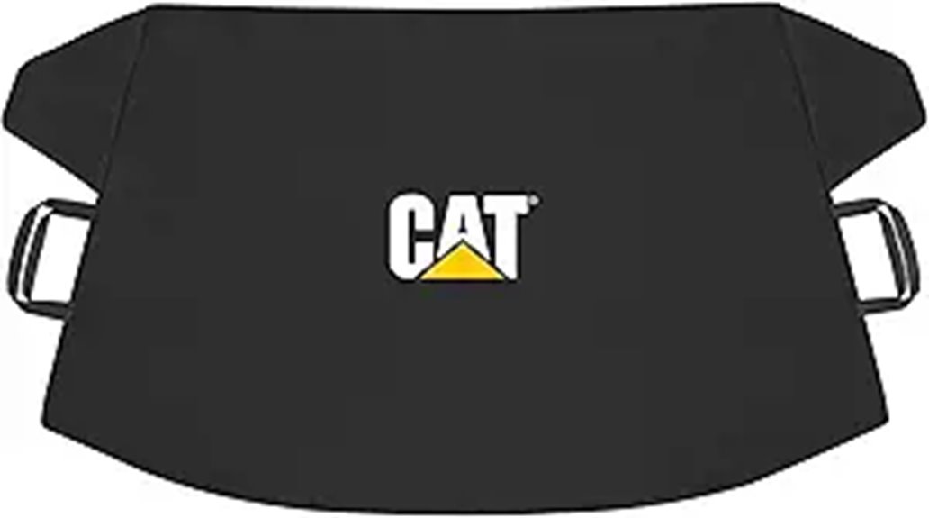 Cat Windshield Snow Cover with Anti-Theft Straps