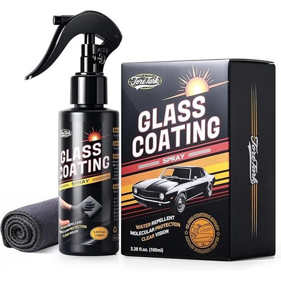 Car Ceramic Glass Coating Spray with Rain Repellant