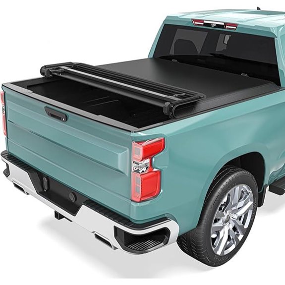 Soft Quad-Fold Tonneau Cover for Chevy Silverado