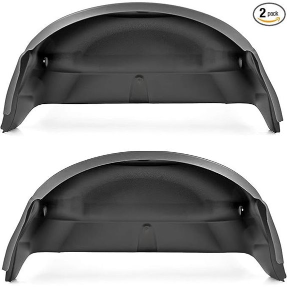 Rough Country Rear Wheel Well Liners for Chevy Silverado