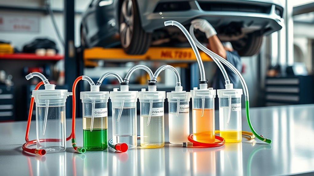 choose suitable fluid extractor
