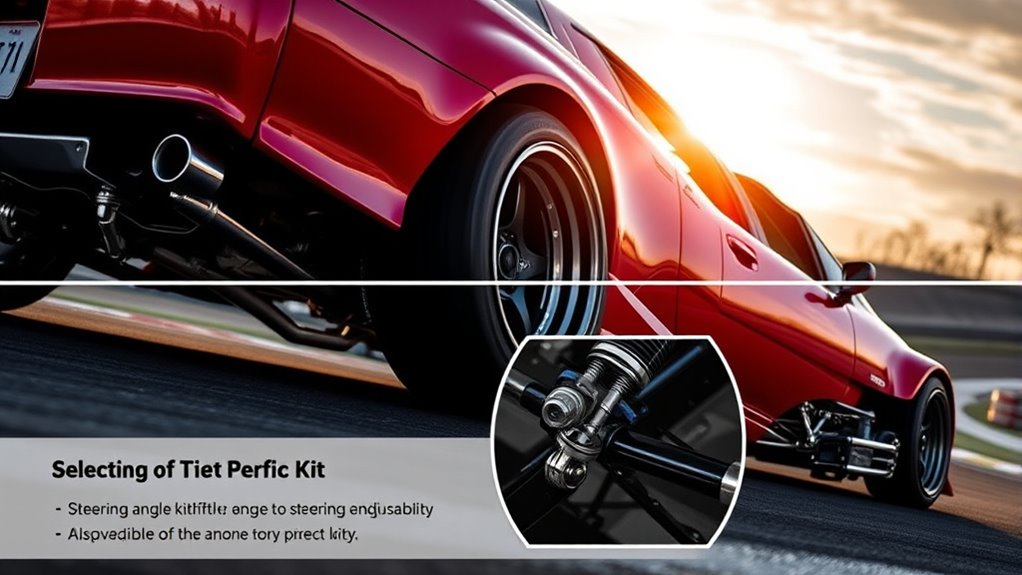 choosing drift steering kits