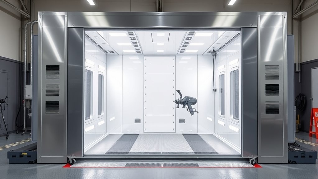 choosing optimal paint booth