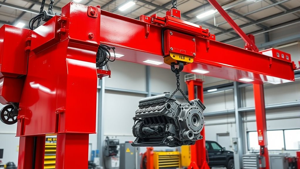 choosing the right engine crane