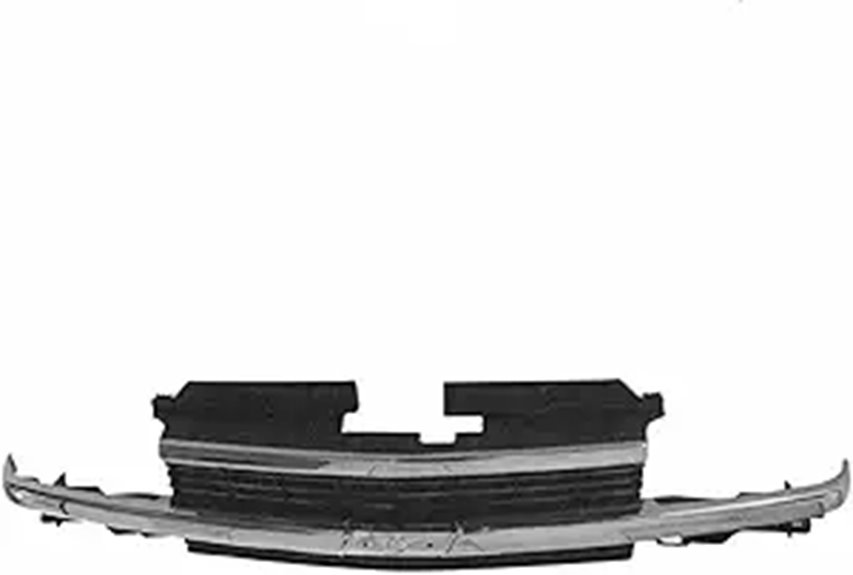 Chrome & Silver Front Grille for Truck