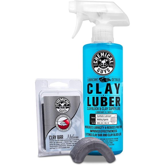 Chemical Guys Clay Bar Kit with Lubricant (16 oz)