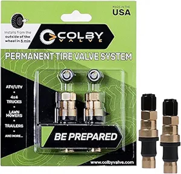 Colby Valve Permanent Tire Stem Replacement Kit