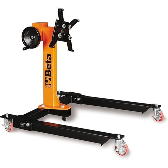 Beta Collapsible Engine Stand with Lockable Wheels