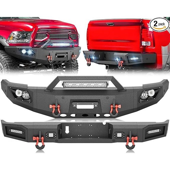 Ram 2500 3500 Front & Rear Bumpers Compatible
