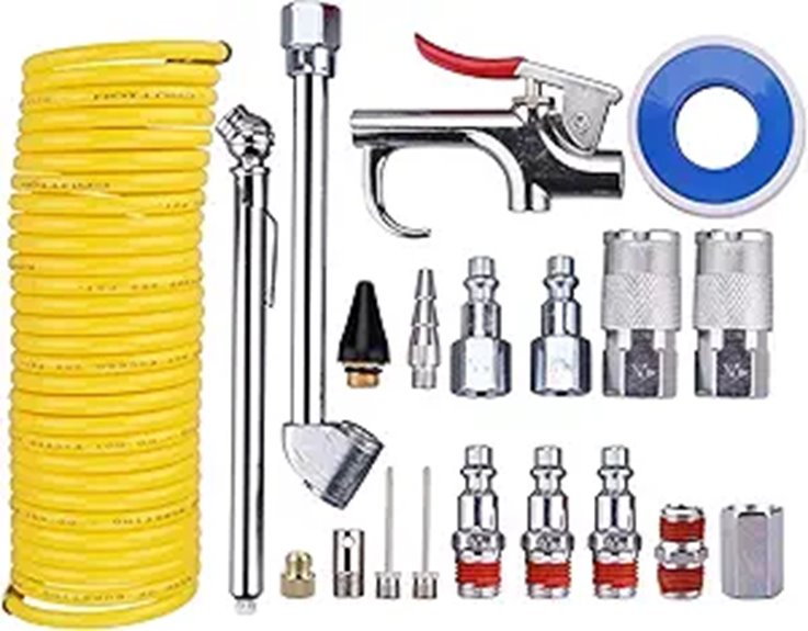 WYNNsky 20-Piece Air Compressor Kit with Hose