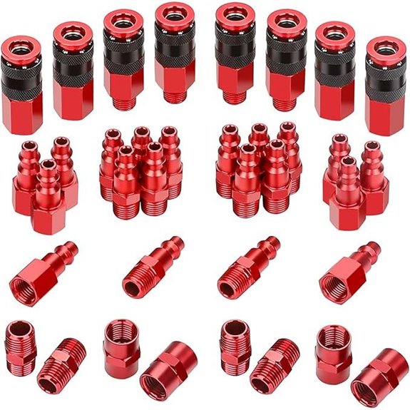 Hromee 36-Piece Universal Air Fittings Kit