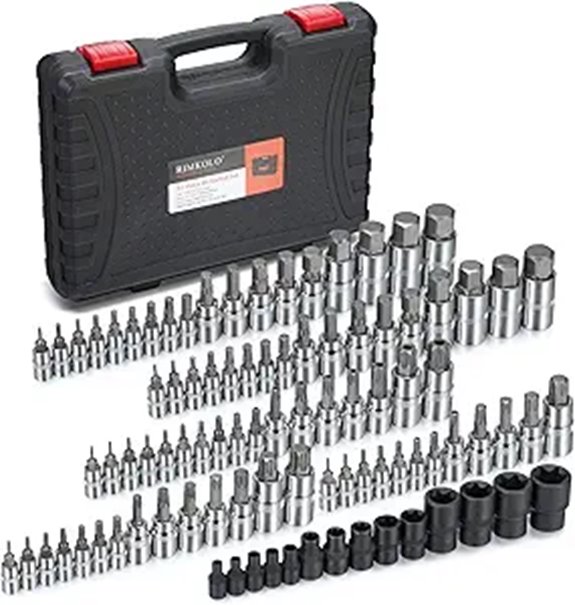 92-Piece Allen and Torx Bit Socket Set