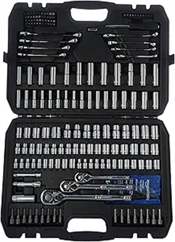 Amazon Basics 201-Piece Mechanic's Socket Set