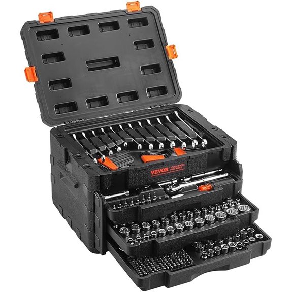 VEVOR 450-Piece Mechanics Tool & Socket Set