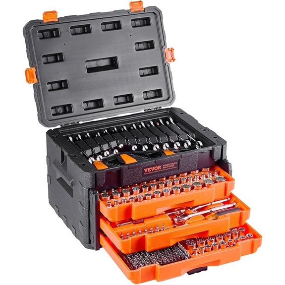 VEVOR 450-Piece Mechanics Tool & Socket Set