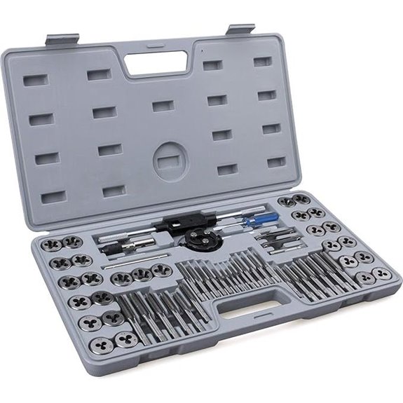 60-Pc Tap and Die Set with Storage Case